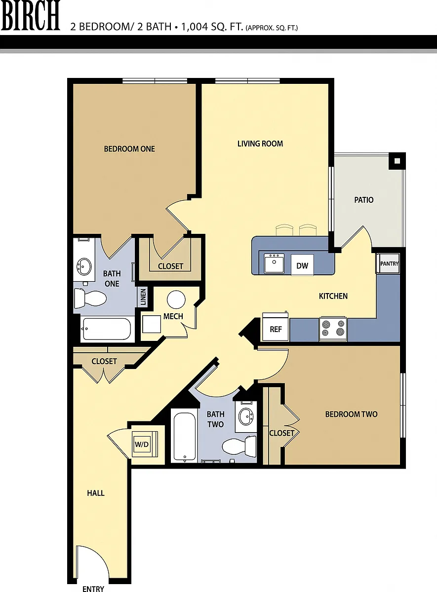 Floor plan Birch
