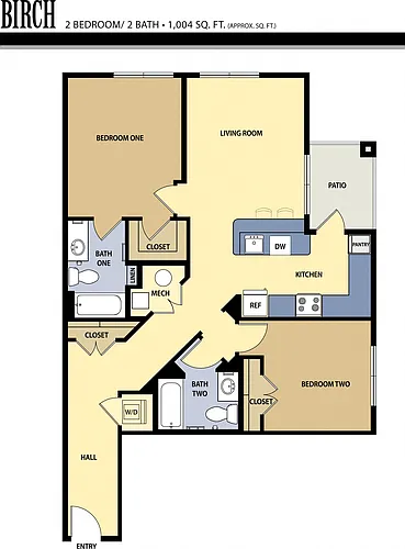 Floor plan Birch