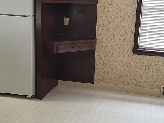 Dining area with built in desk