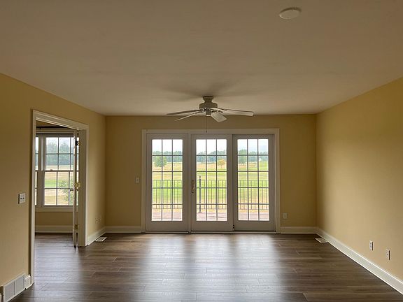 Family room view from kitchen