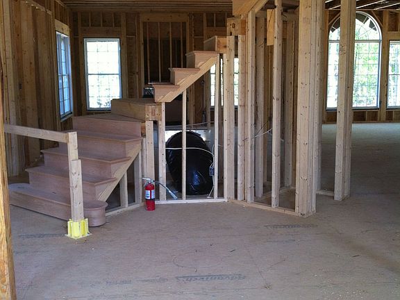 Foyer of Home Being Built