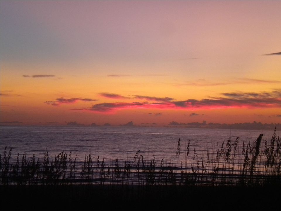Sunset at The Beach House