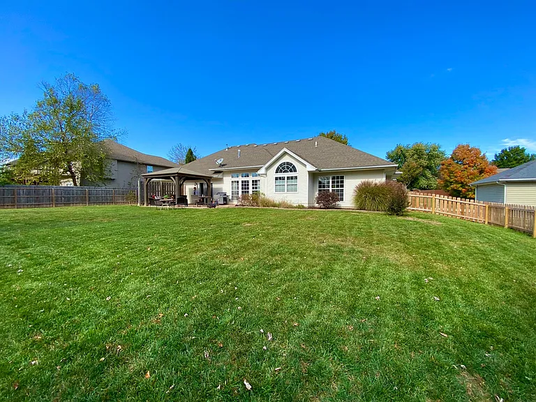 Big backyard