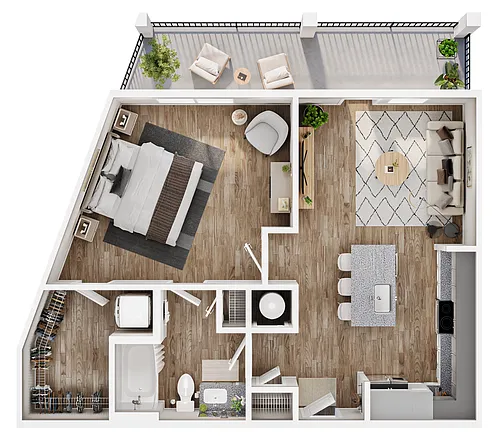 Floor plan A6