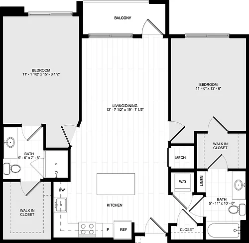 Floor plan C1F