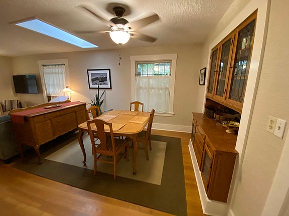 Dining room as seen from kitchen door