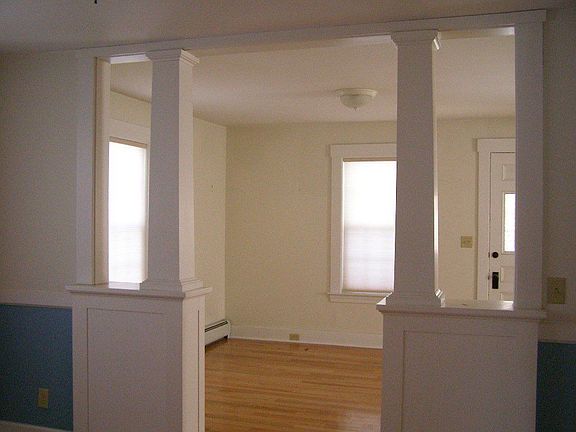 arch to living room