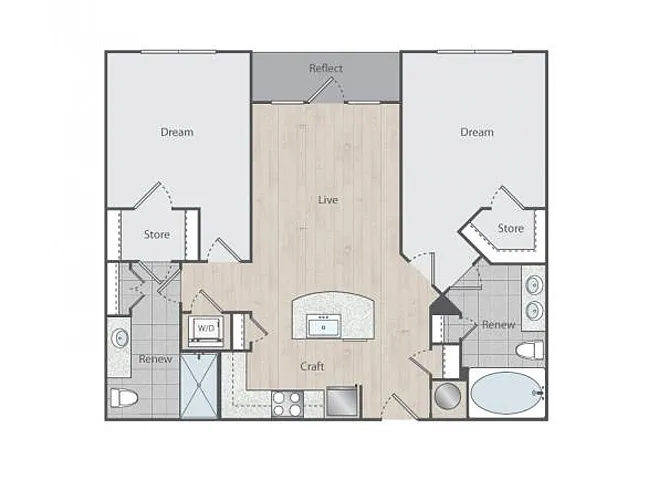Floor plan C1-4