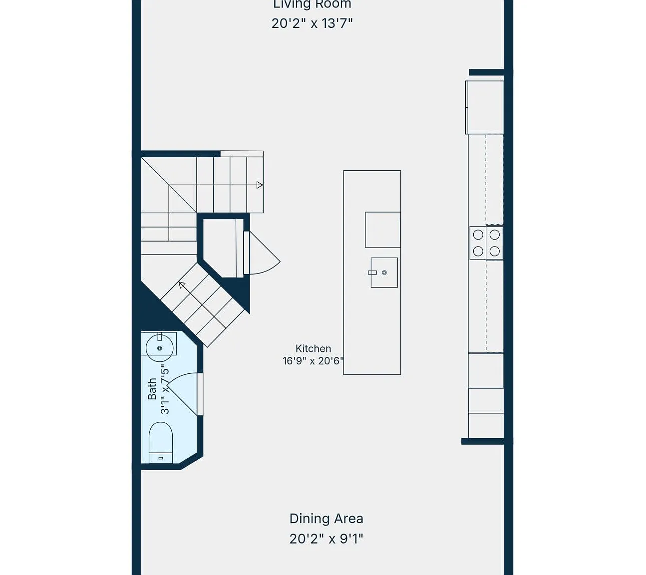 3 bed, 2.5 bath, 1952 sqft, $3,700 — Photo 4