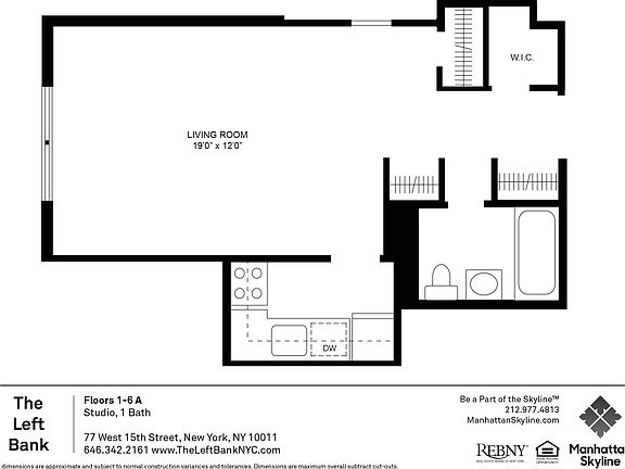 2nd image of 77 W 15th St #501