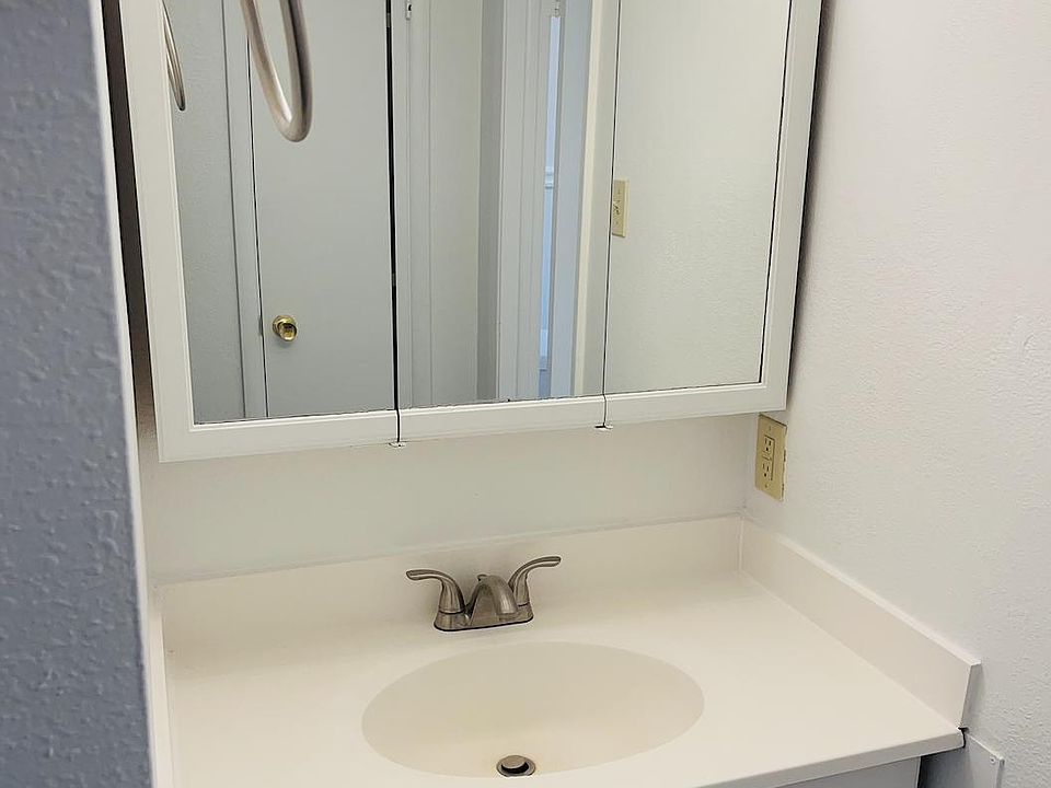 vanity outside of bathroom