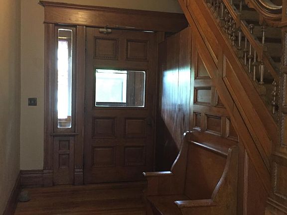 Grand Entranceway to apartments in this classic house