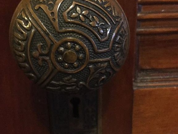 Door knob detail