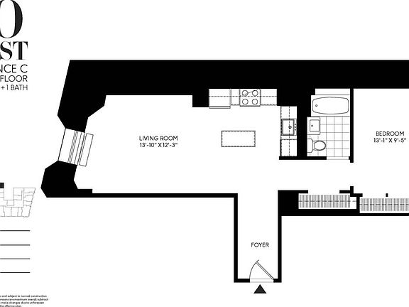 2nd image of 90 West St APT 3C