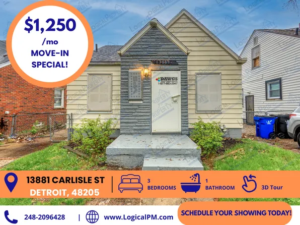 13881 Carlisle St, Detroit, MI 48205