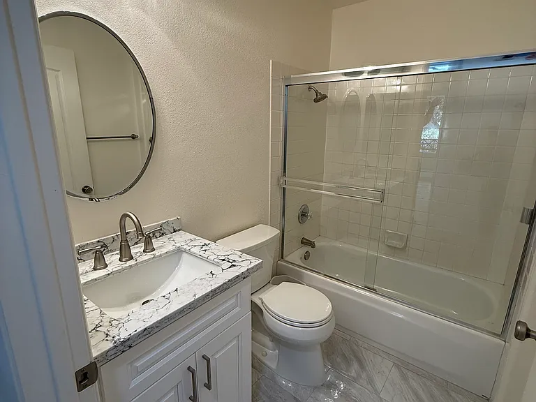 View of Guest bathroom.
