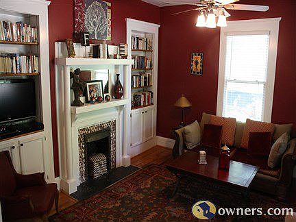 Architectural details show off this house's historic charm.