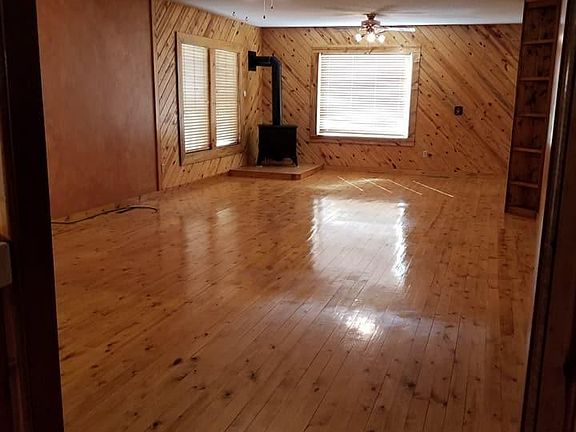 Living room looking towards front of house