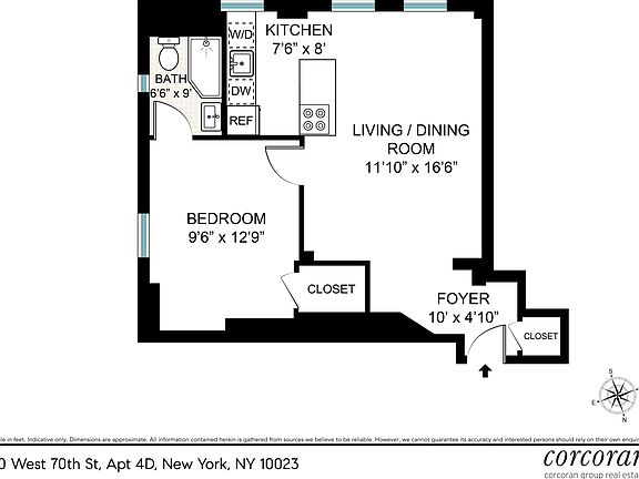 2nd image of 30 W 70th St APT 4D
