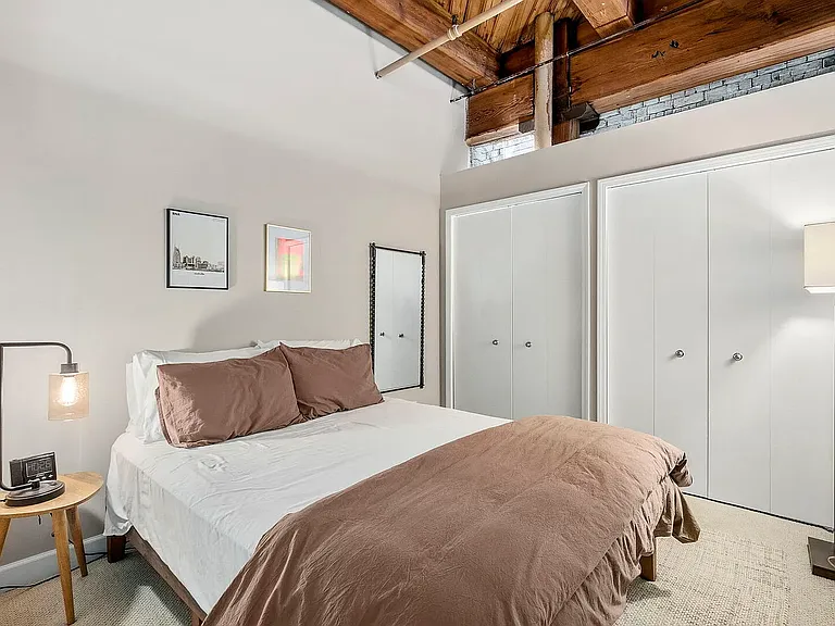 Second bedroom with large closets and easy access to the bathroom and main living space