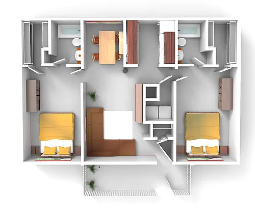 Floor plan PLAN F