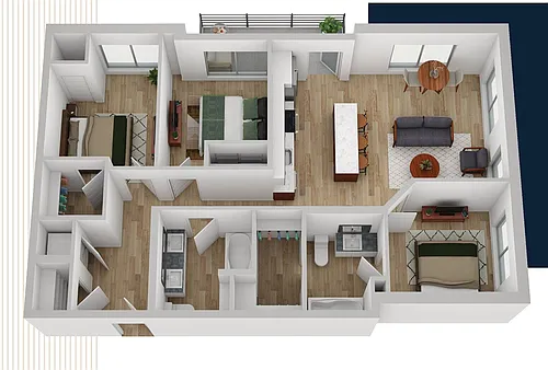 Floor plan The Xerves