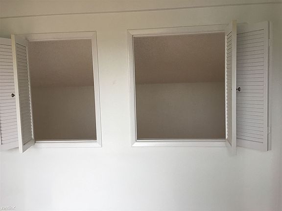 Windows from the loft downstairs