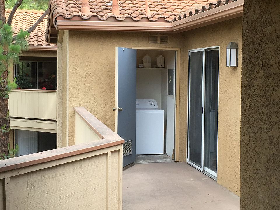 Balcony and laundry
