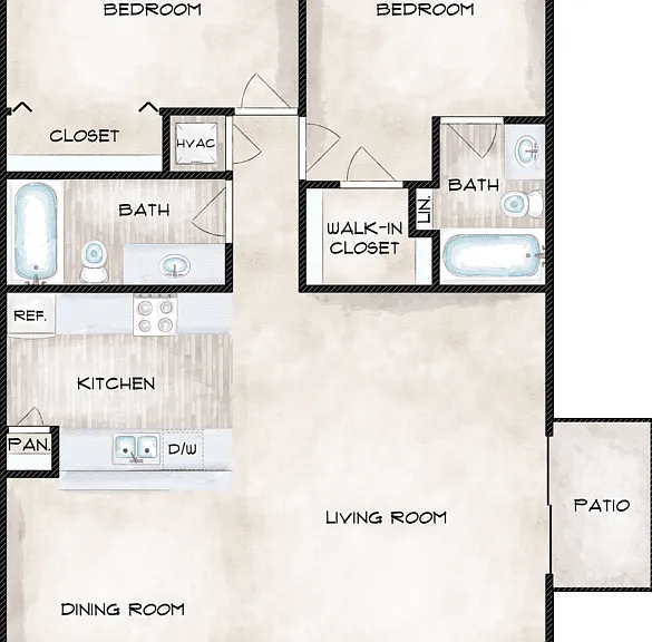 B2 Floorplan Diagram
