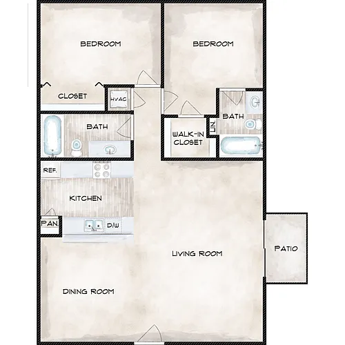 Floor plan B2