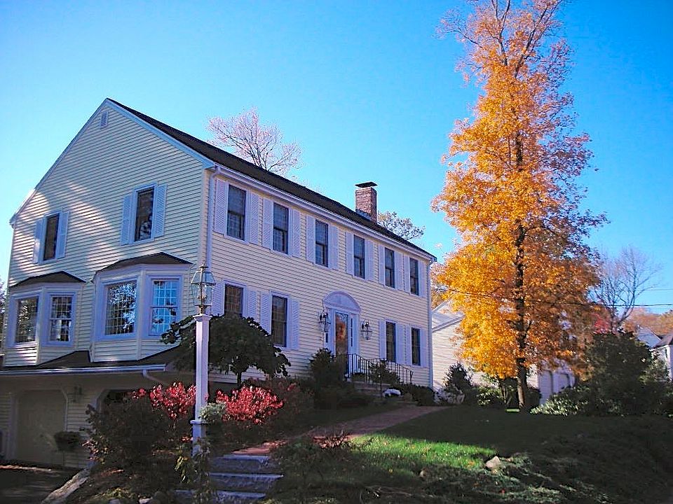 Northwest corner of house