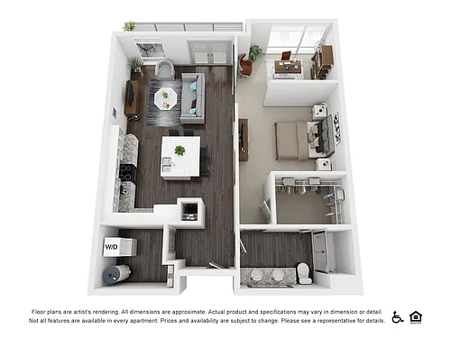 Floor plan B1 - District Lofts