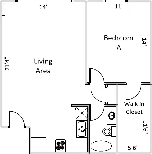 Floor plan 201