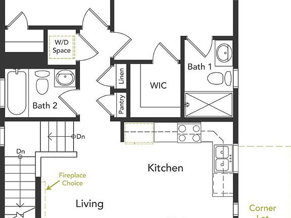 Floorplan second floor