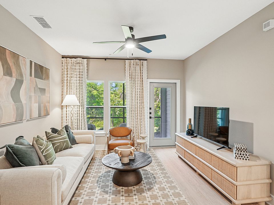 Spacious Living Room with Balcony/Patio Access