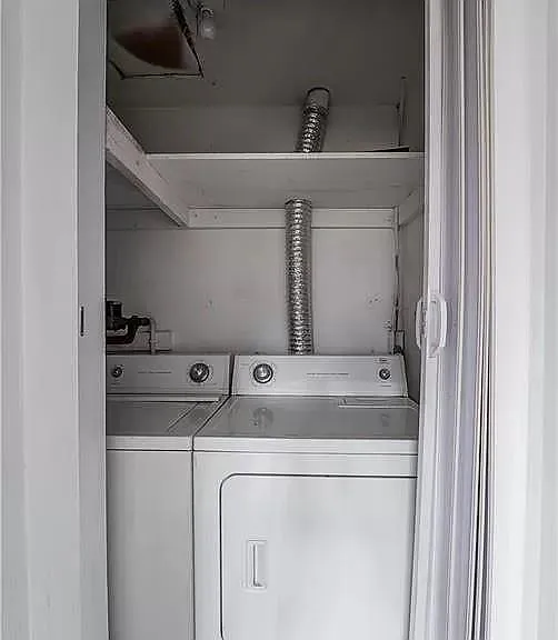 Laundry closet
