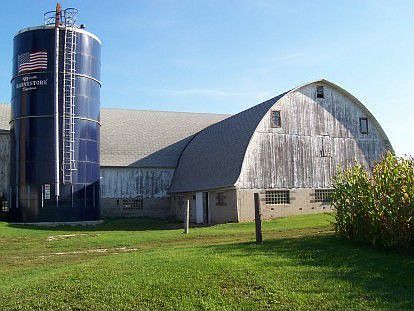barn and silo