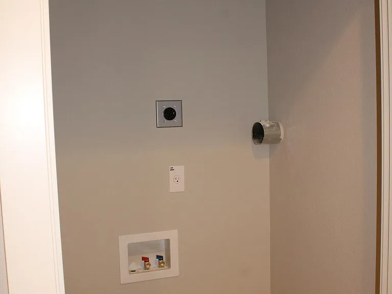 Laundry Closet at Top of Stairs