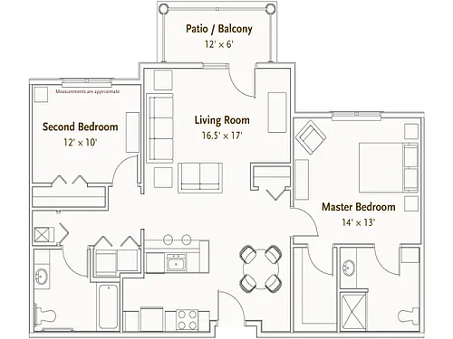 Floor plan Williamsburg