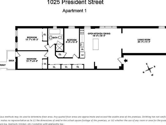 2nd image of 1025 President St #1