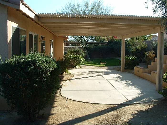 patio/shade cover/firepit