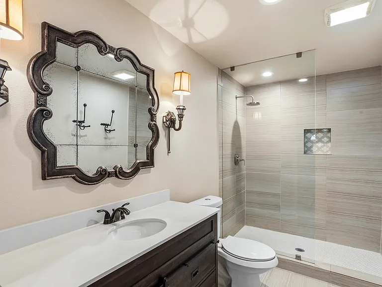 Remodeled First floor bathroom