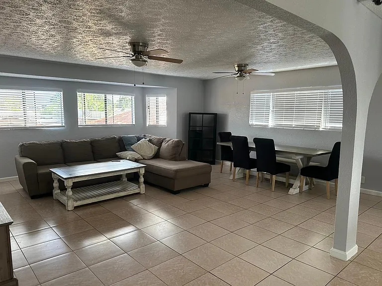 Living/dining area
