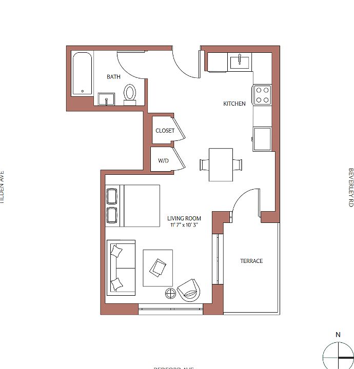 2nd image of 2201 Beverley Rd #702