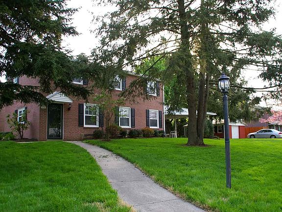 view including garage