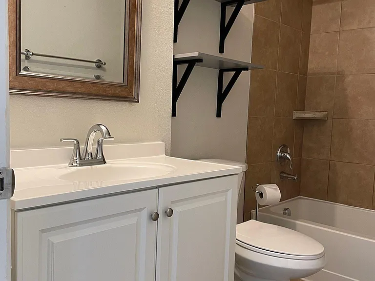 Updated bathroom