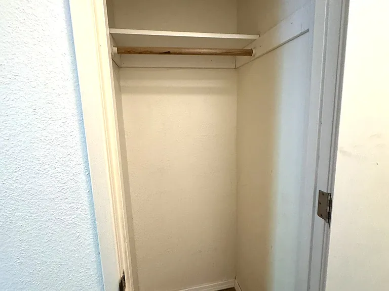 Hallway storage closet