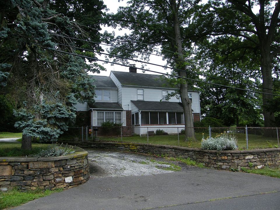 Front of existing house