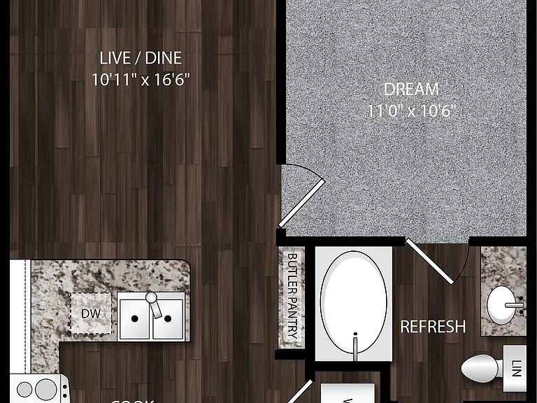 A1A Floor Plan A1A Floor Plan