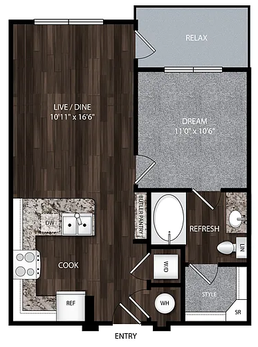 Floor plan A1A